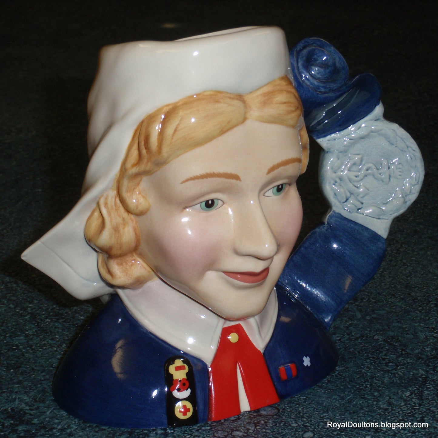 "Nurse" Royal Doulton Character Toby Jug D7216 With Original Box
