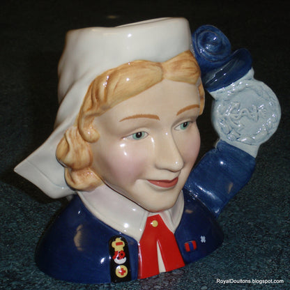 "Nurse" Royal Doulton Character Toby Jug D7216 With Original Box