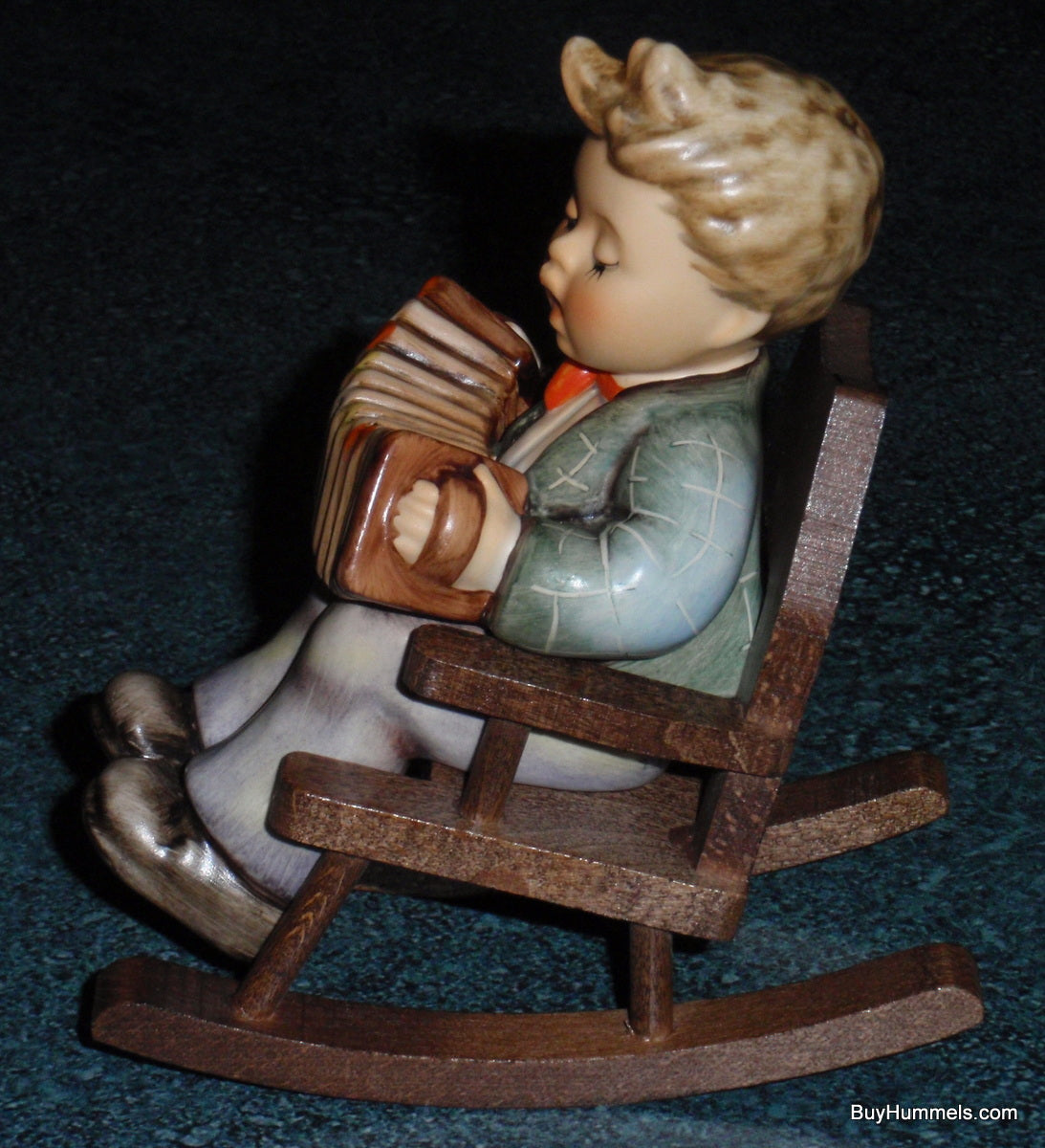 "Practice Makes Perfect" Goebel Hummel Figurine #771 - Boy Accordion (4.75")