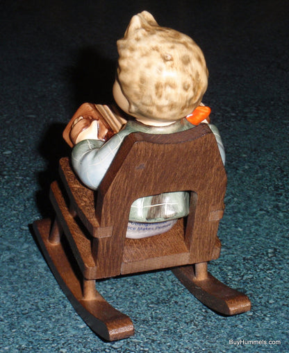 "Practice Makes Perfect" Goebel Hummel Figurine #771 - Boy Accordion (4.75")