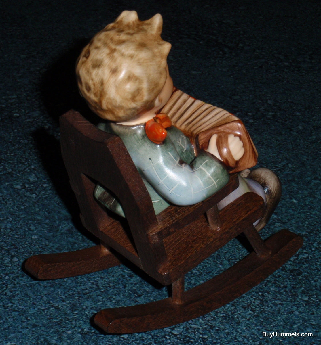 "Practice Makes Perfect" Goebel Hummel Figurine #771 - Boy Accordion (4.75")