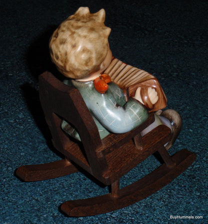 "Practice Makes Perfect" Goebel Hummel Figurine #771 - Boy Accordion (4.75")