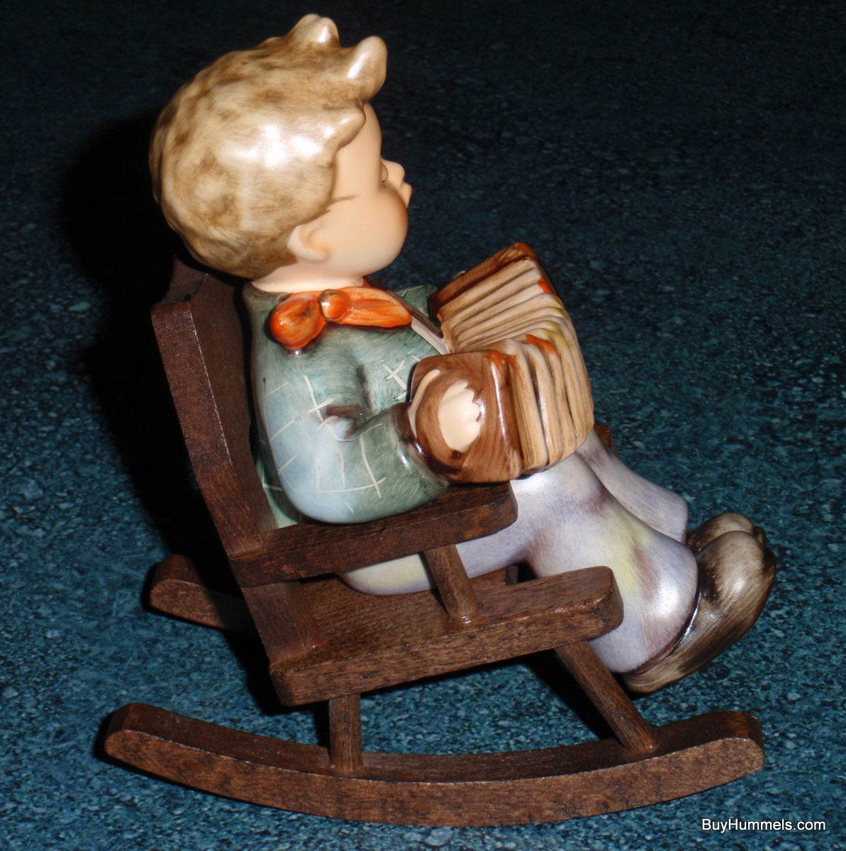 "Practice Makes Perfect" Goebel Hummel Figurine #771 - Boy Accordion (4.75")