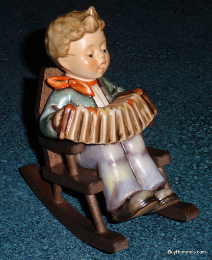 "Practice Makes Perfect" Goebel Hummel Figurine #771 - Boy Accordion (4.75")