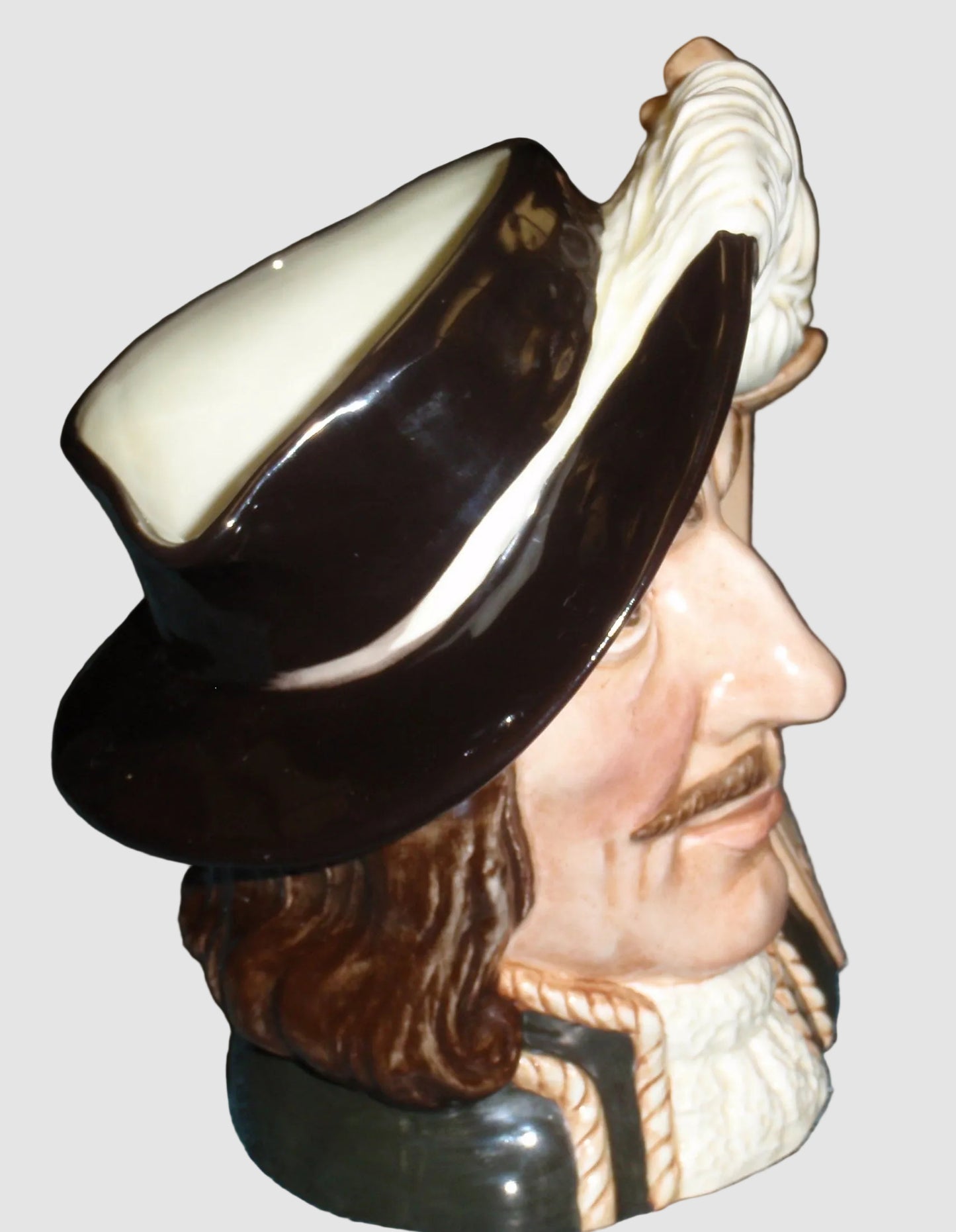 "Athos" The Three Musketeers Royal Doulton Character Jug D6439 Large (7.25")