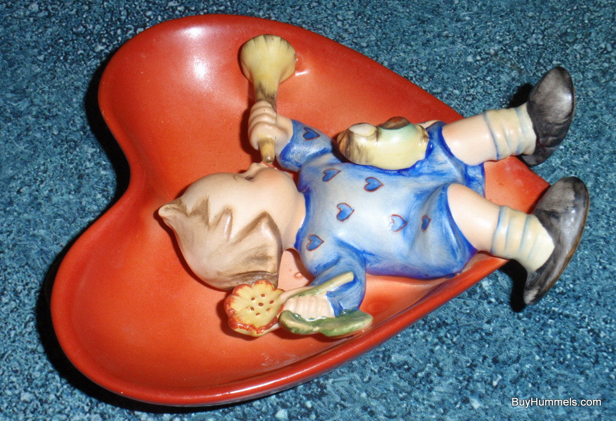 "Tuneful Goodnight" Goebel Hummel Heart Wall Plaque #180