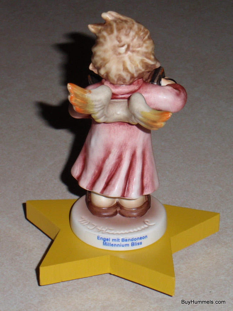 "Millennium Bliss" Goebel Hummel Annual Angel #2096/H - 2000 Edition with Base
