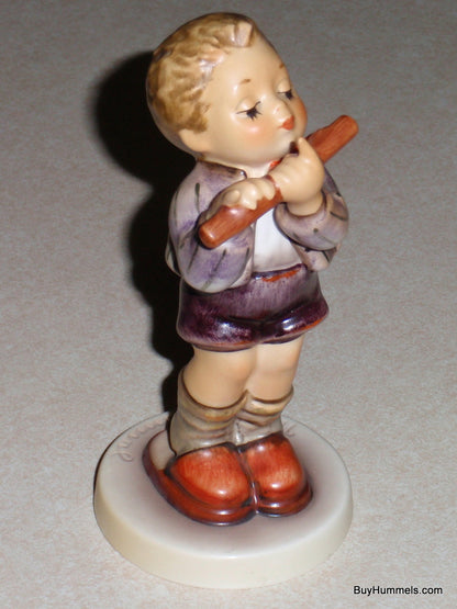 Goebel Hummel Figurine "Morning Concert" #447 TMK6 Boy Playing Flute - CUTE GIFT!