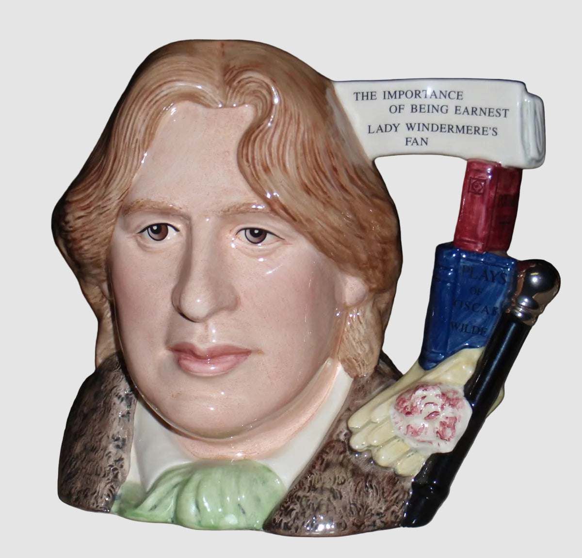 Royal Doulton Oscar Wilde Character Jug D7146 Year 2000 Commemorative Toby Jug Vintage England Porcelain
