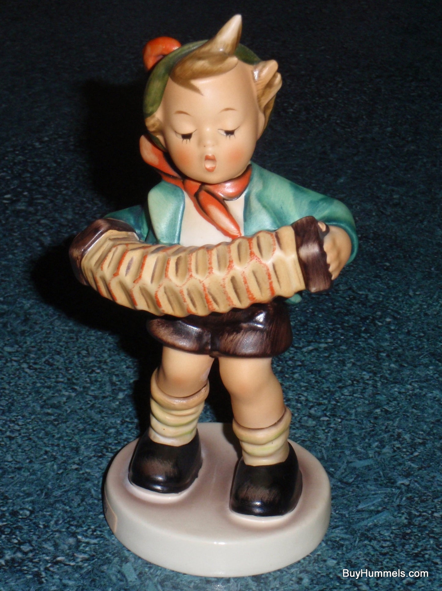 "Accordion Boy" Goebel Hummel Figurine #185 - Adorable Collectible Gift!