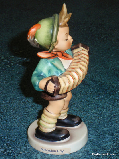 "Accordion Boy" Goebel Hummel Figurine #185 - Adorable Collectible Gift!