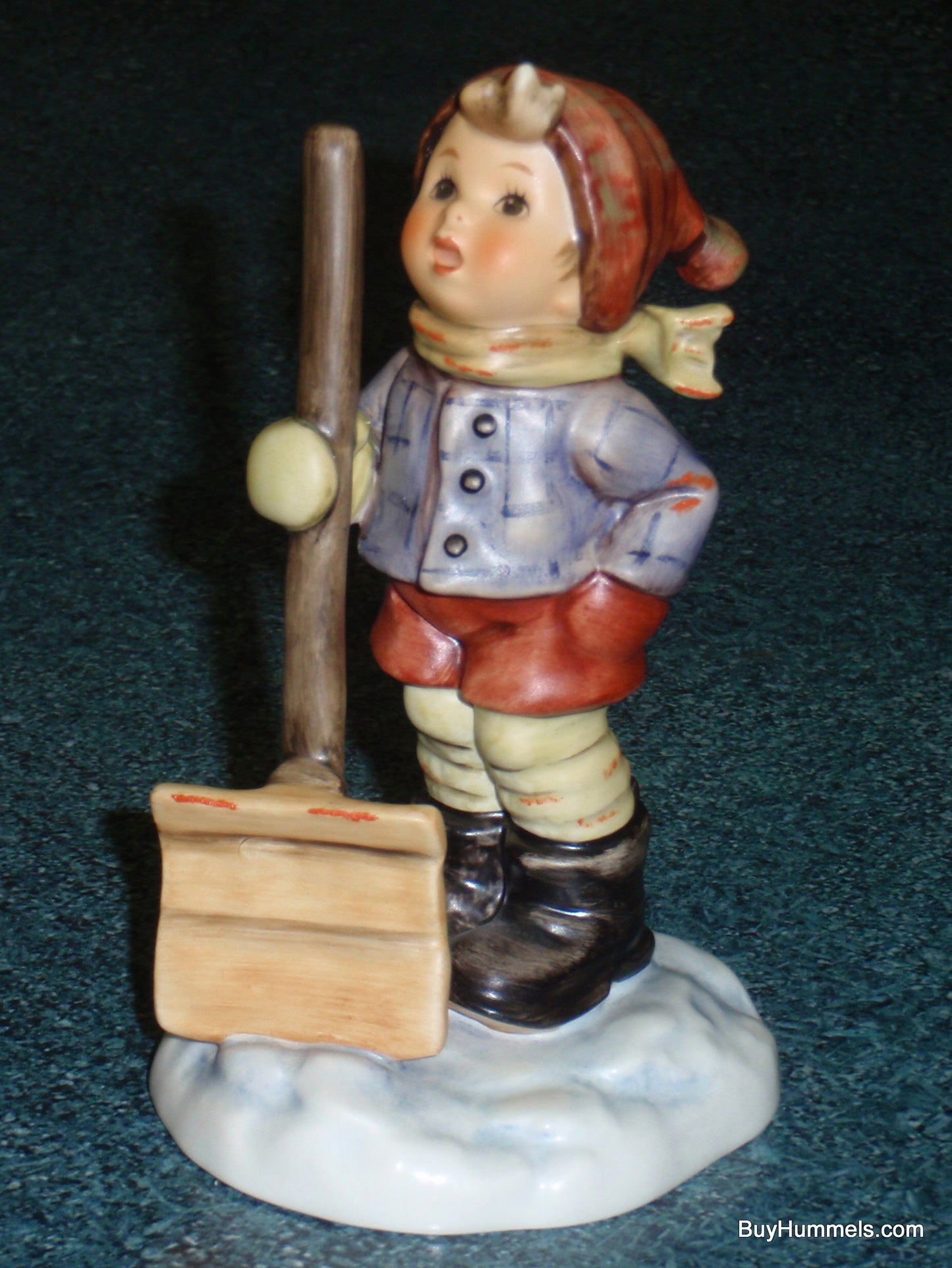 Goebel Hummel 2036 Let It Snow Boy with Snow Shovel Figurine