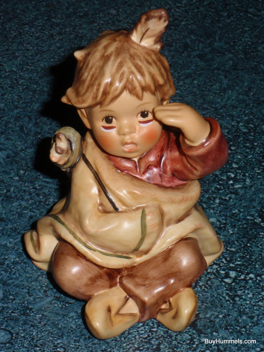 Goebel Hummel American Wanderer #2061 - Boy in Native American Attire - Helmut Fischer Master Sculptor - Millennium Collection TMK-8 Figurine
