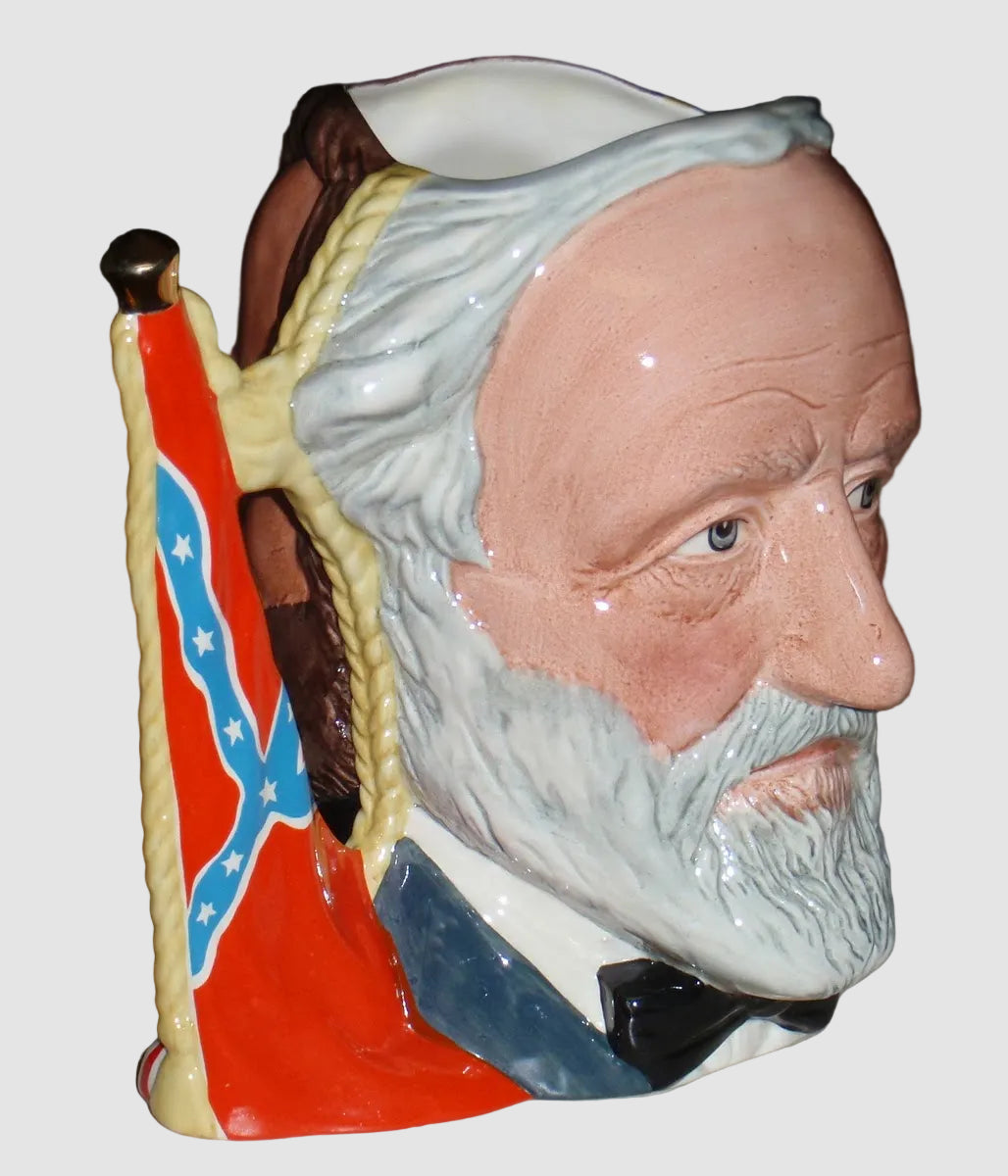 "The Civil War: Ulysses S. Grant & Robert E. Lee" Royal Doulton Character Jug D6698 (7")