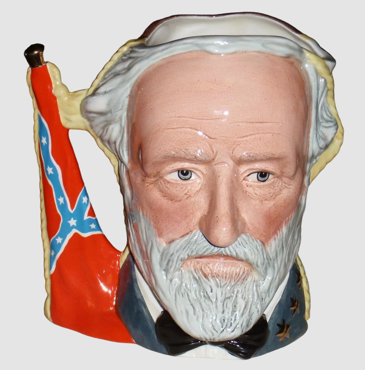 "The Civil War: Ulysses S. Grant & Robert E. Lee" Royal Doulton Character Jug D6698 (7")