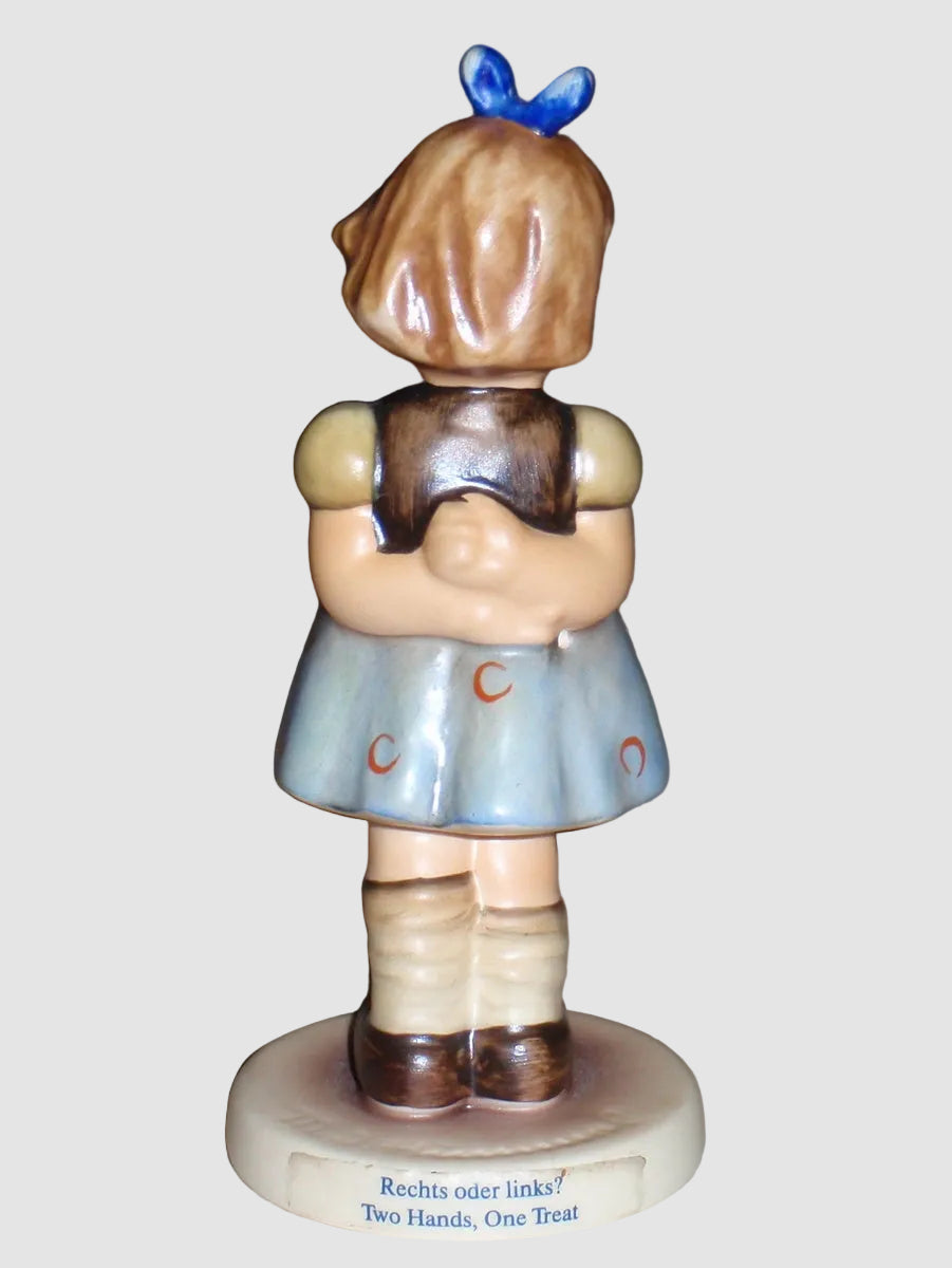 "Two Hands, One Treat" Goebel Hummel Club Figurine #493 (4")