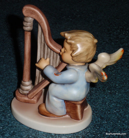 "Heavenly Harpist" Goebel Hummel Angel Figurine #2096/B TMK8 From 2003