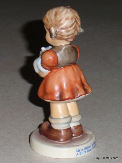 "A Girl's Best Friend" Goebel Hummel Figurine #2101/A - Girl with Cat
