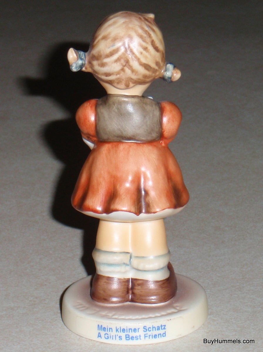 "A Girl's Best Friend" Goebel Hummel Figurine #2101/A - Girl with Cat