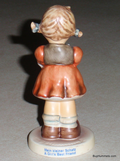 "A Girl's Best Friend" Goebel Hummel Figurine #2101/A - Girl with Cat
