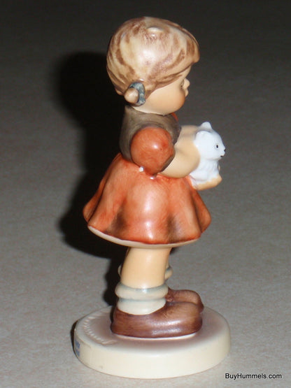 "A Girl's Best Friend" Goebel Hummel Figurine #2101/A - Girl with Cat