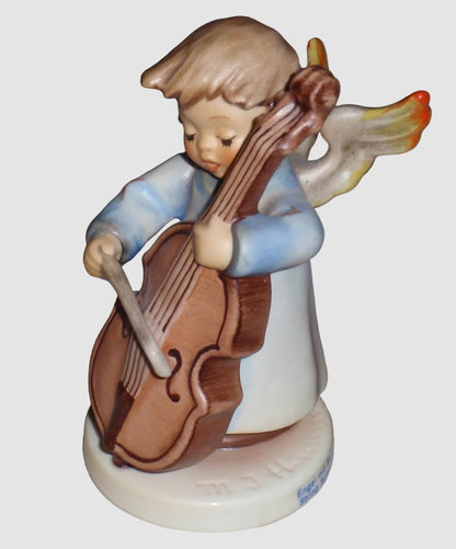 Goebel Hummel String Symphony Angel Figurine 2096 D Cello Music TMK 8 Vintage