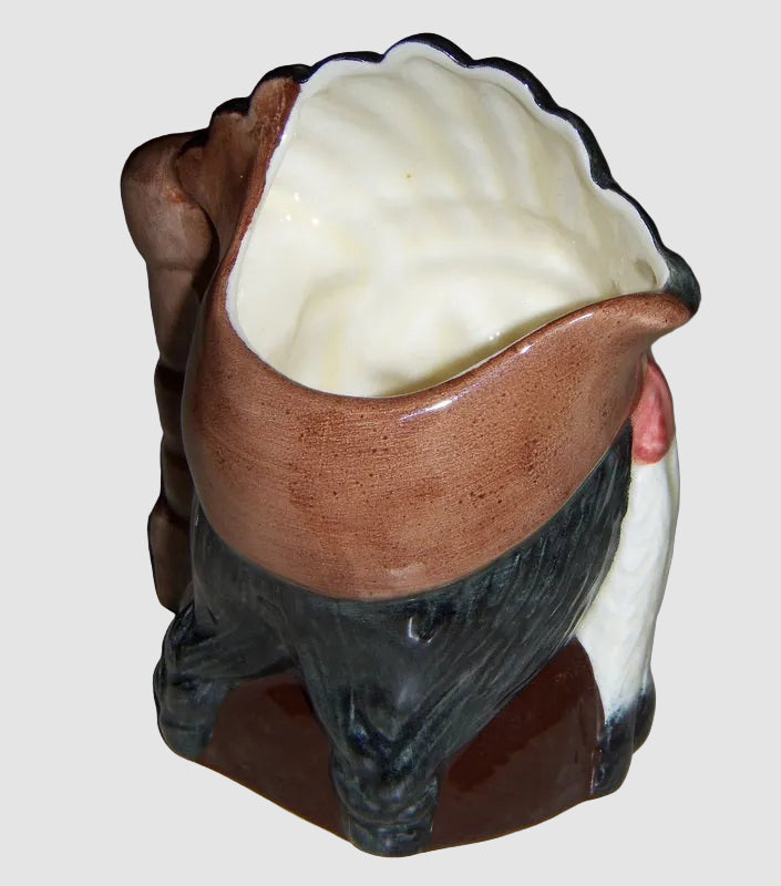 "North American Indian" Royal Doulton Character Toby Jug D6614 (4")