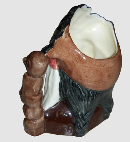 "North American Indian" Royal Doulton Character Toby Jug D6614 (4")