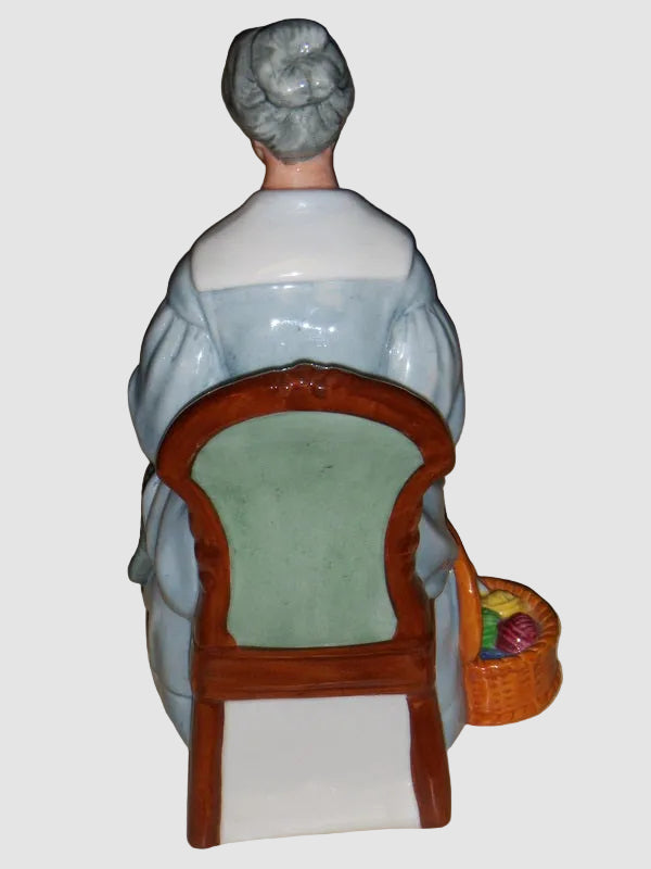 "Embroidering" Royal Doulton Figurine HN2855 - Grandmother (7.5")