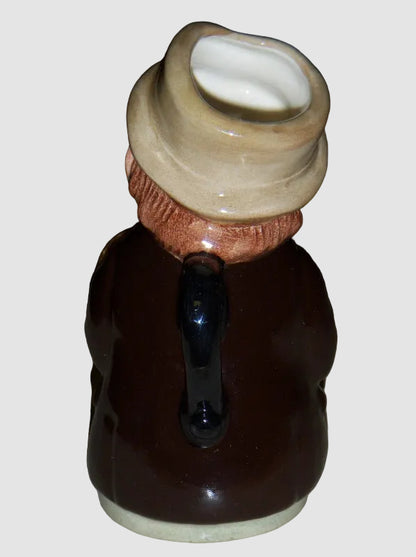"Mr. Furrow The Farmer" Royal Doulton Character Toby Jug D6701 (4.25")