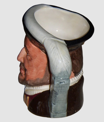 "Henry VIII" Royal Doulton Character Toby Jug D6647 - Medium (4")