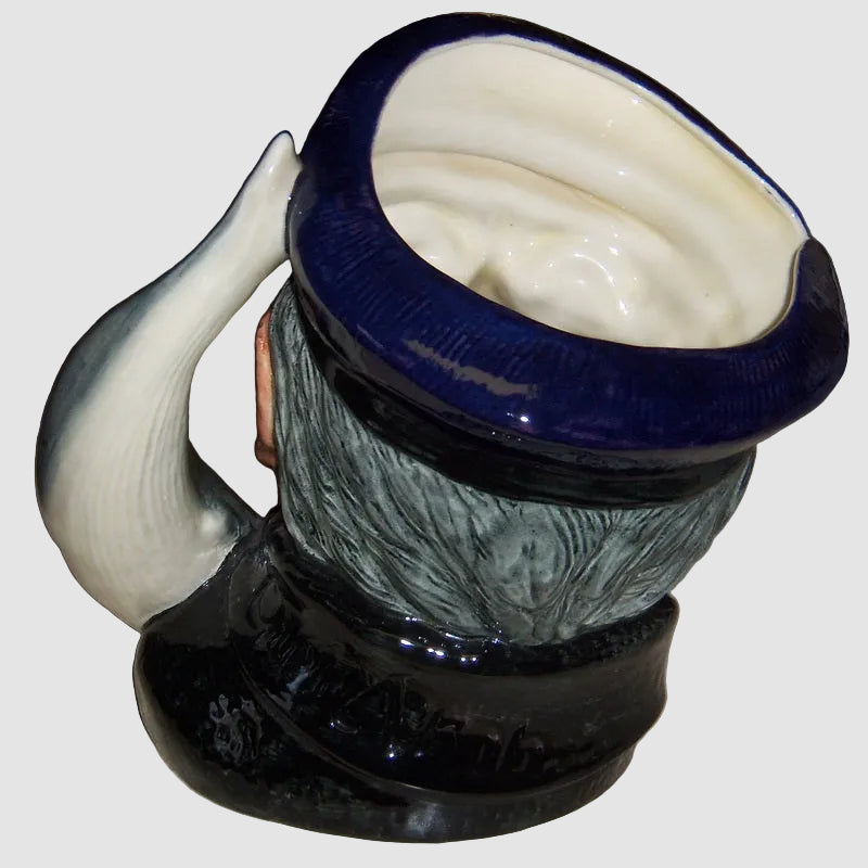 "Captain Ahab" Royal Doulton Character Toby Jug D6500 - Large (7")