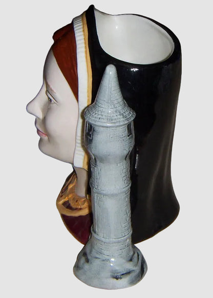 "Catherine Of Aragon" Royal Doulton Character Toby Jug D6643 - Large (7")