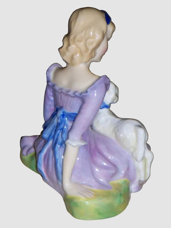 "Mary Had A Little Lamb" Royal Doulton Figurine HN2048 - (3.5")