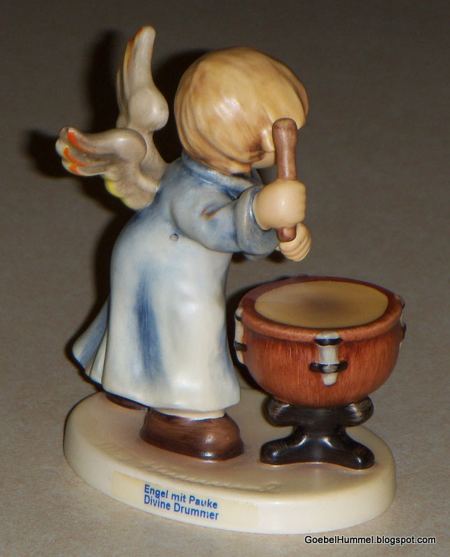 "Divine Drummer" Goebel Hummel Angel Figurine #2096/M