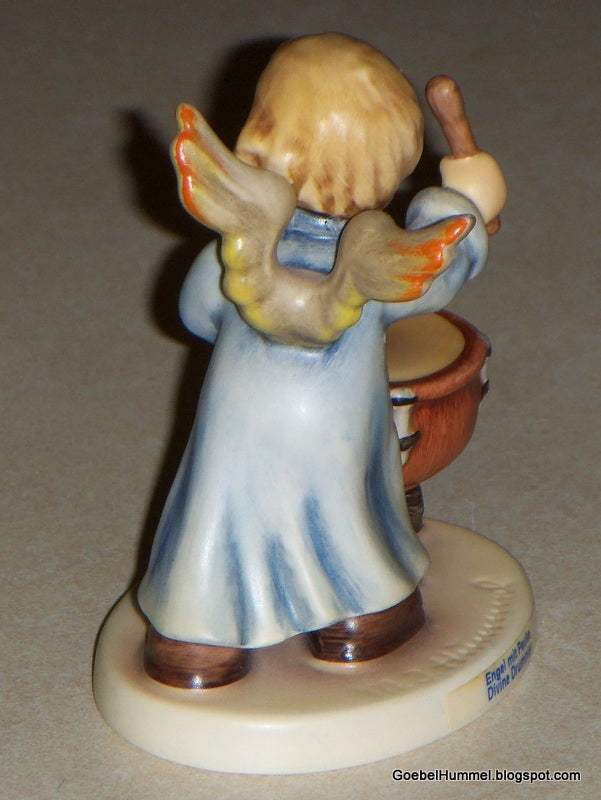 "Divine Drummer" Goebel Hummel Angel Figurine #2096/M