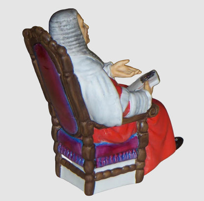"The Judge" Royal Doulton Seated Figurine HN 2443 (6.25")
