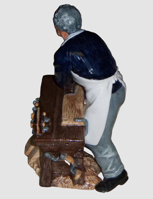 "The Carpenter" Royal Doulton Figurine HN 2678 - At Workbench (8")