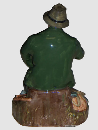 "Good Catch" Royal Doulton Figurine HN 2258 - Fisherman (7")