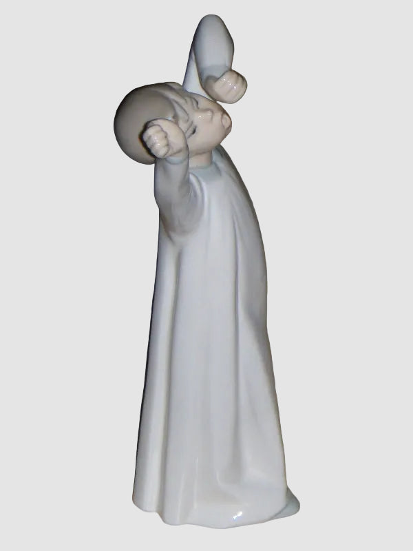 "Boy Awakening" Lladro Figurine #4870 (8.25" Glossy Finish)