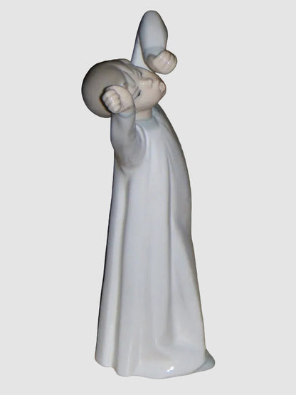 "Boy Awakening" Lladro Figurine #4870 (8.25" Glossy Finish)
