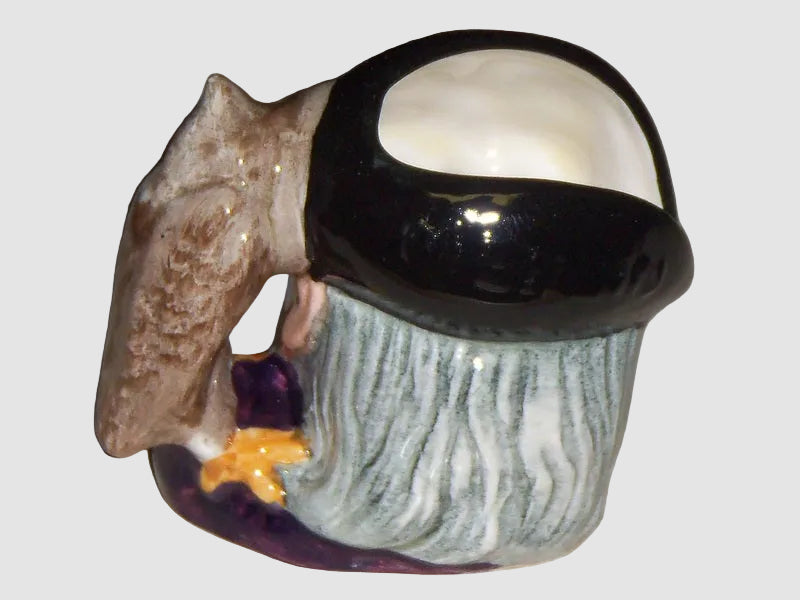 "Merlin" Royal Doulton Character Toby Jug D6543 - Miniature Version (2.5")