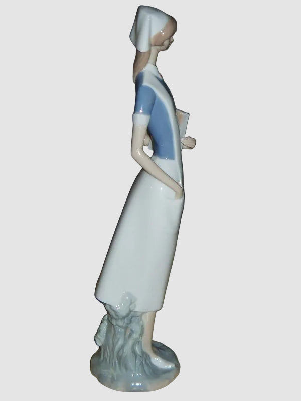 "Nurse" Lladro Figurine #4603 - Medical Professional Student (14")