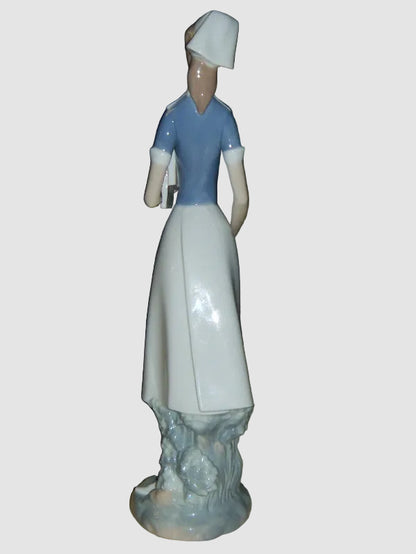 "Nurse" Lladro Figurine #4603 - Medical Professional Student (14")