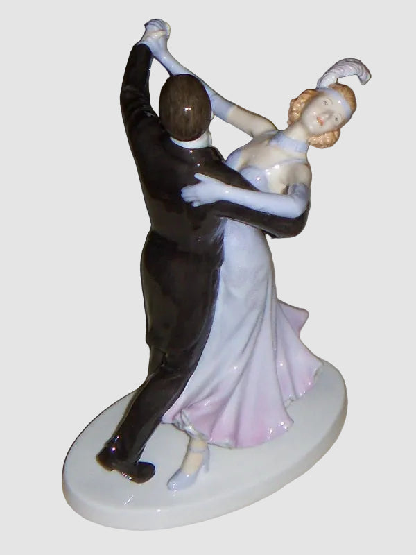 "The Foxtrot" Royal Doulton Figurine HN 5445 - Dancing Couple (9")