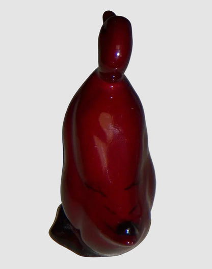 "Duck" Royal Doulton Flambe Figurine HN806 (2.75" Small Version)
