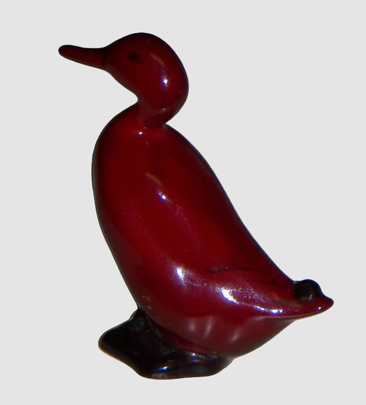 "Duck" Royal Doulton Flambe Figurine HN806 (2.75" Small Version)