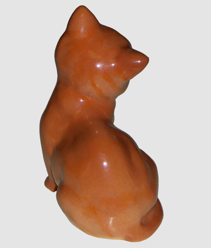 "Ginger" Royal Doulton Cat / Kitten Figurine Model DA 123 (3.25")