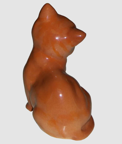 "Ginger" Royal Doulton Cat / Kitten Figurine Model DA 123 (3.25")