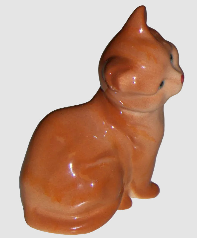 "Ginger" Royal Doulton Cat / Kitten Figurine Model DA 123 (3.25")